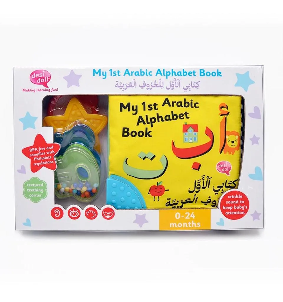 My First Arabic Alphabet Soft Cloth Book