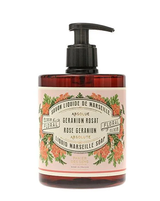 Panier Des Sens Rose Geranium Liquid Marseille Soap