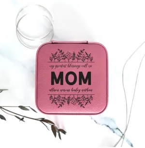 Personalized Jewelry Box for Mom