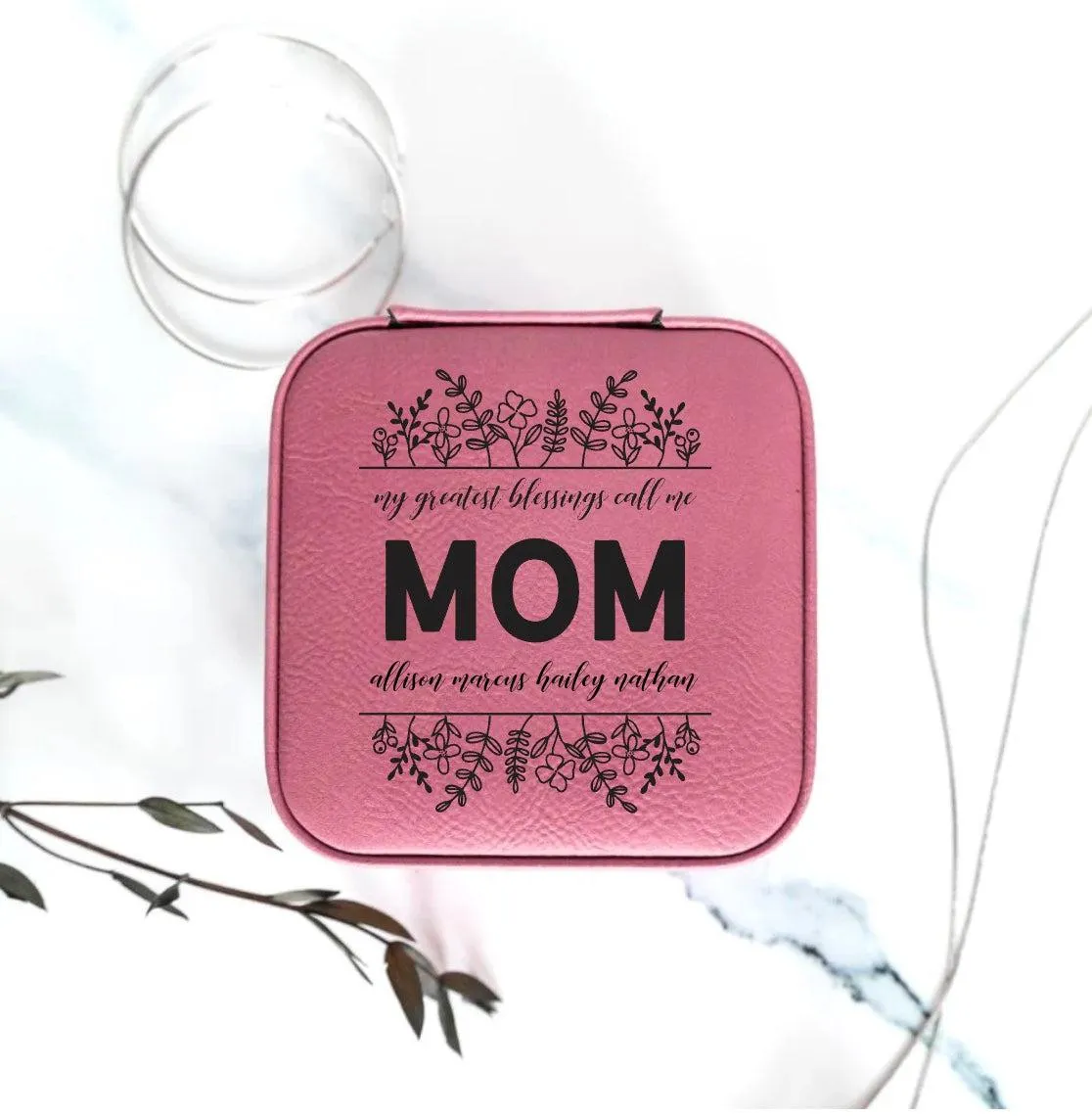 Personalized Jewelry Box for Mom