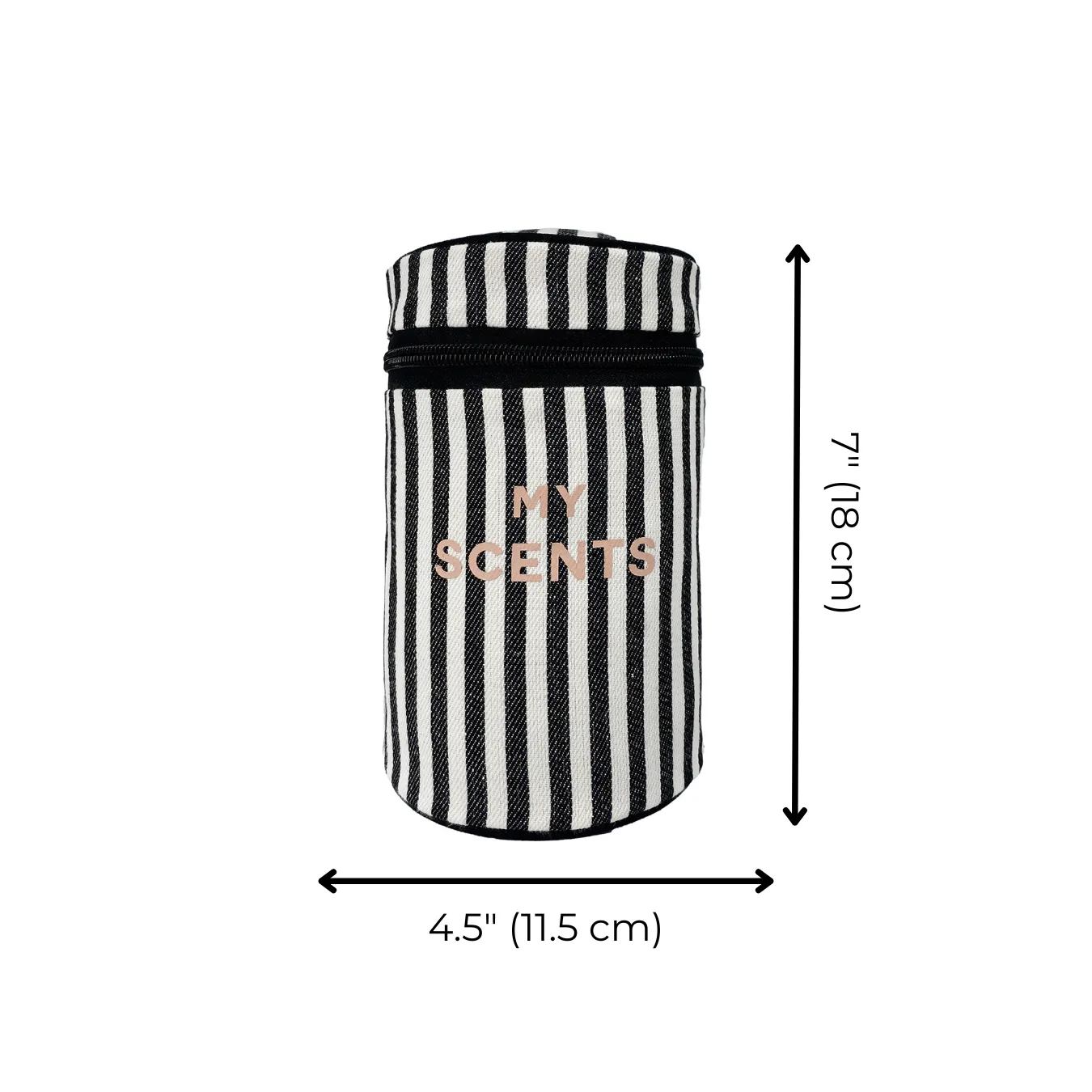 Round My Scents Case, Striped