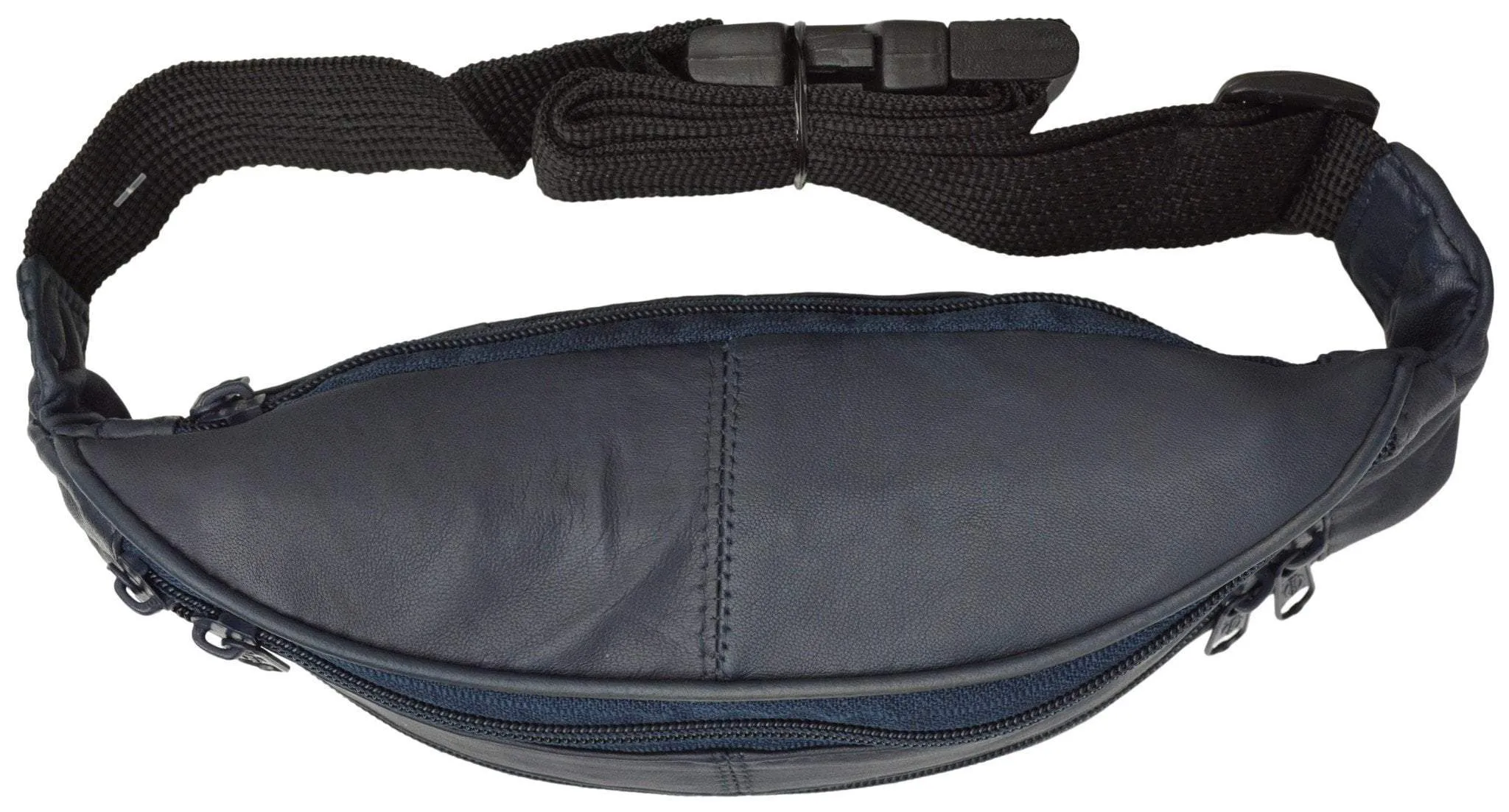 Slim Design Leather Fanny Packs Many Colors 7310 (C)