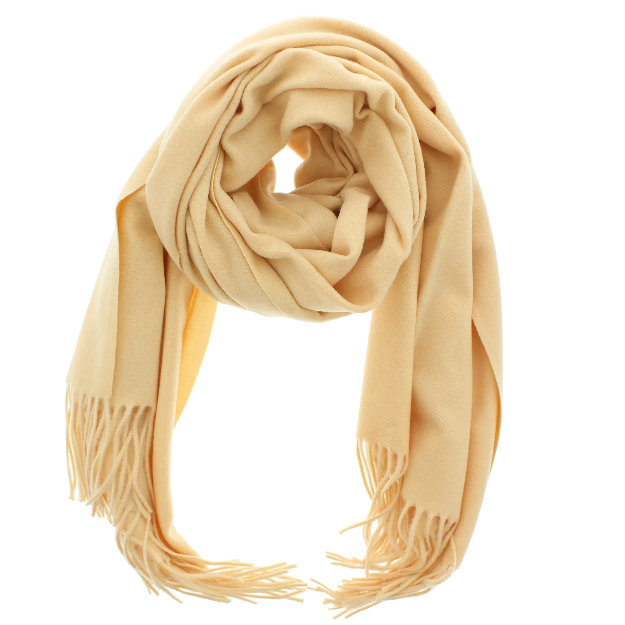 Soft Plain Wide Winter Scarf