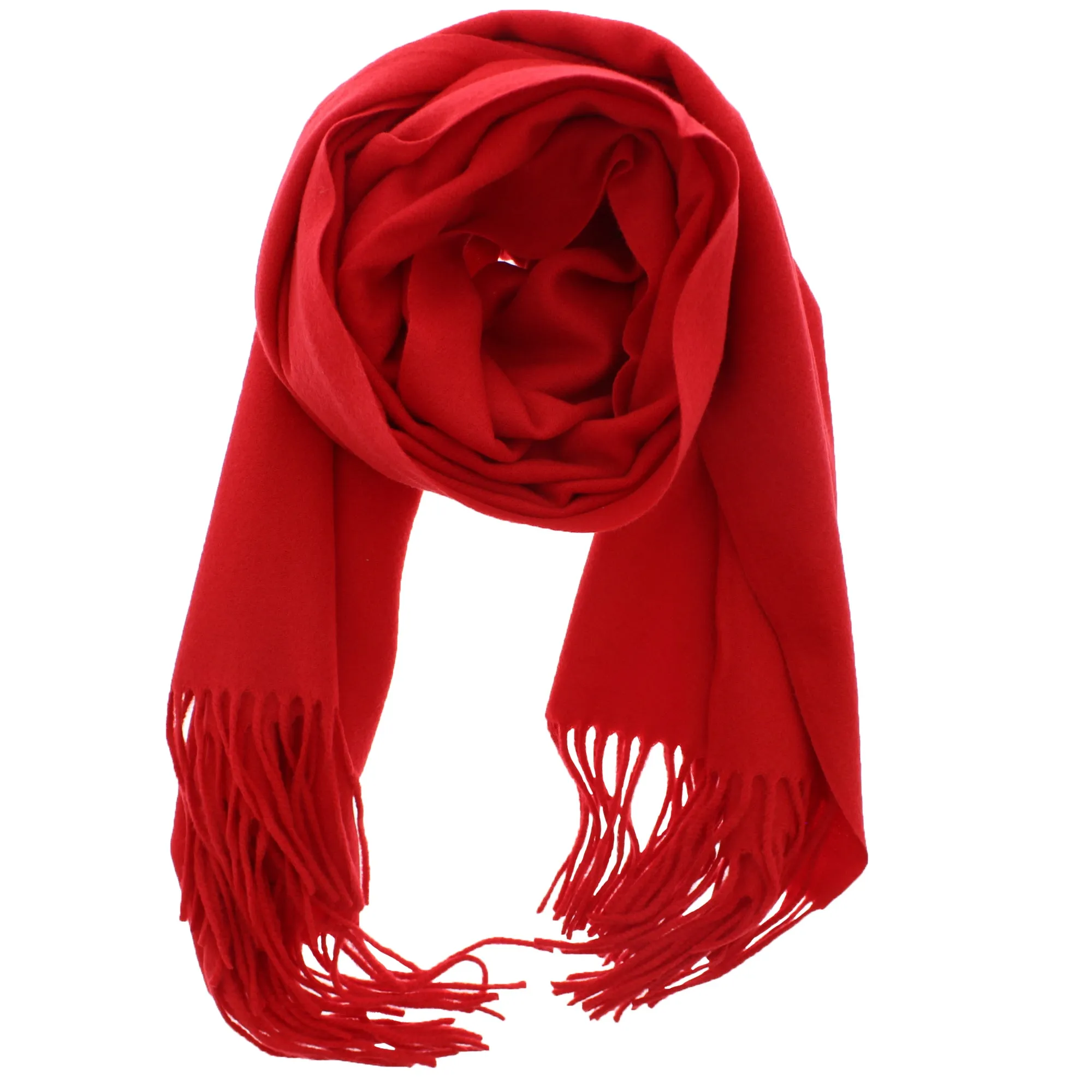 Soft Plain Wide Winter Scarf