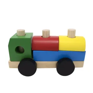 Stacking Truck with blocks