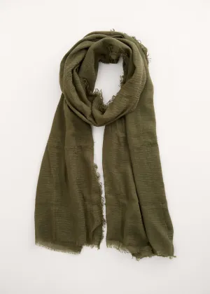 SYNTHIA SOFT SCARF - KHAKI