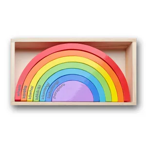 Te Reo Māori Rainbow Blocks