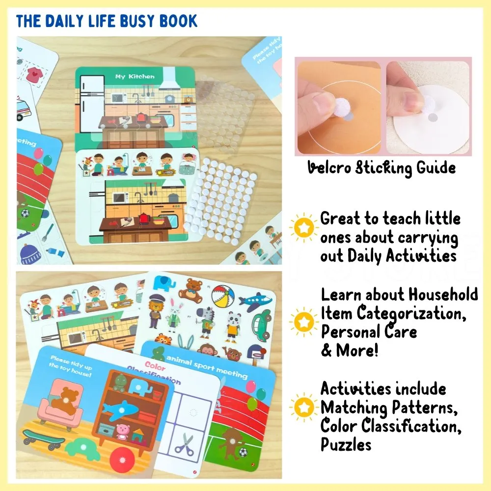 Toddler Kids Busy Quiet Book