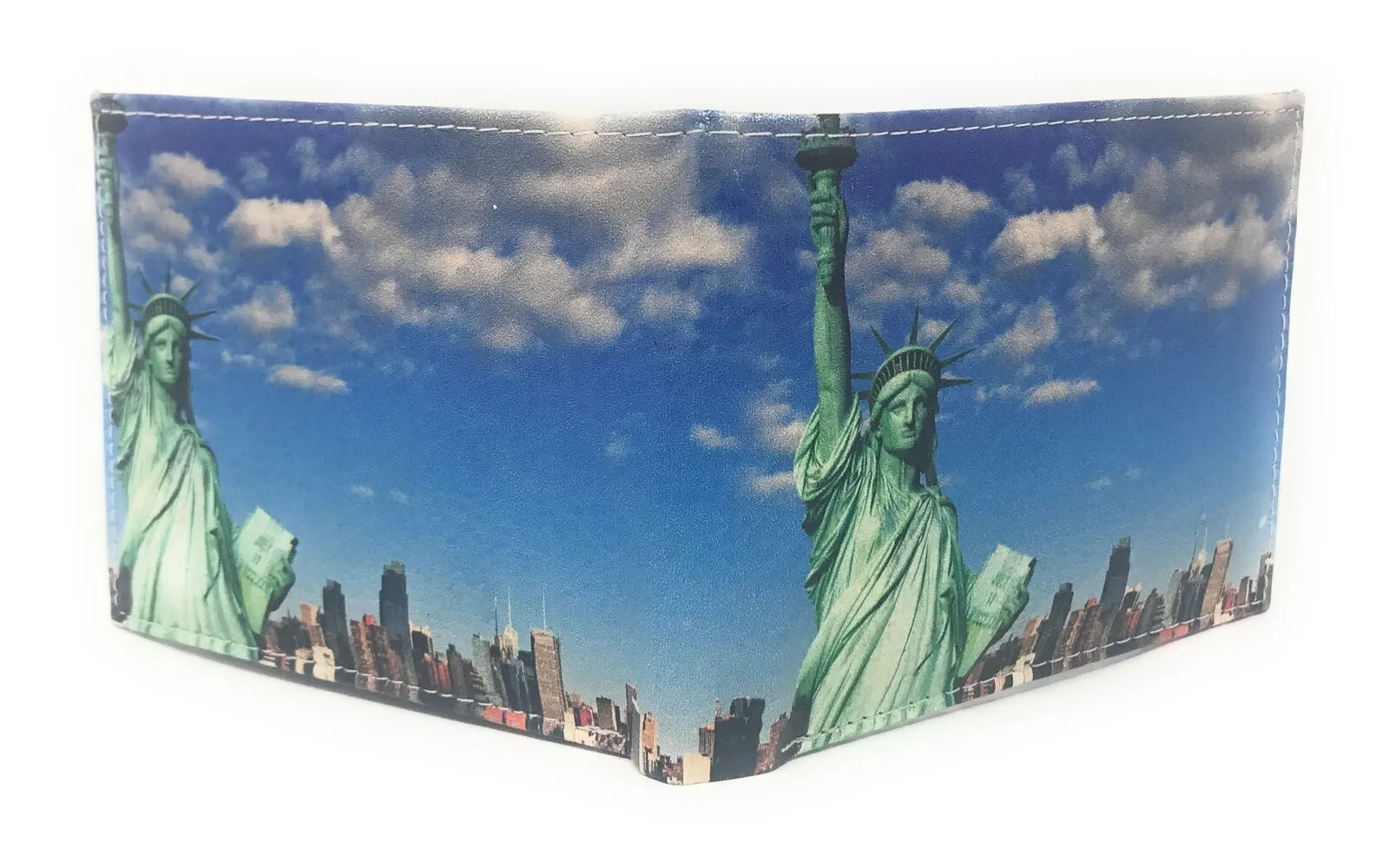 USA Patriotic Bifold Wallets In Gift Box Mens Womens Youth