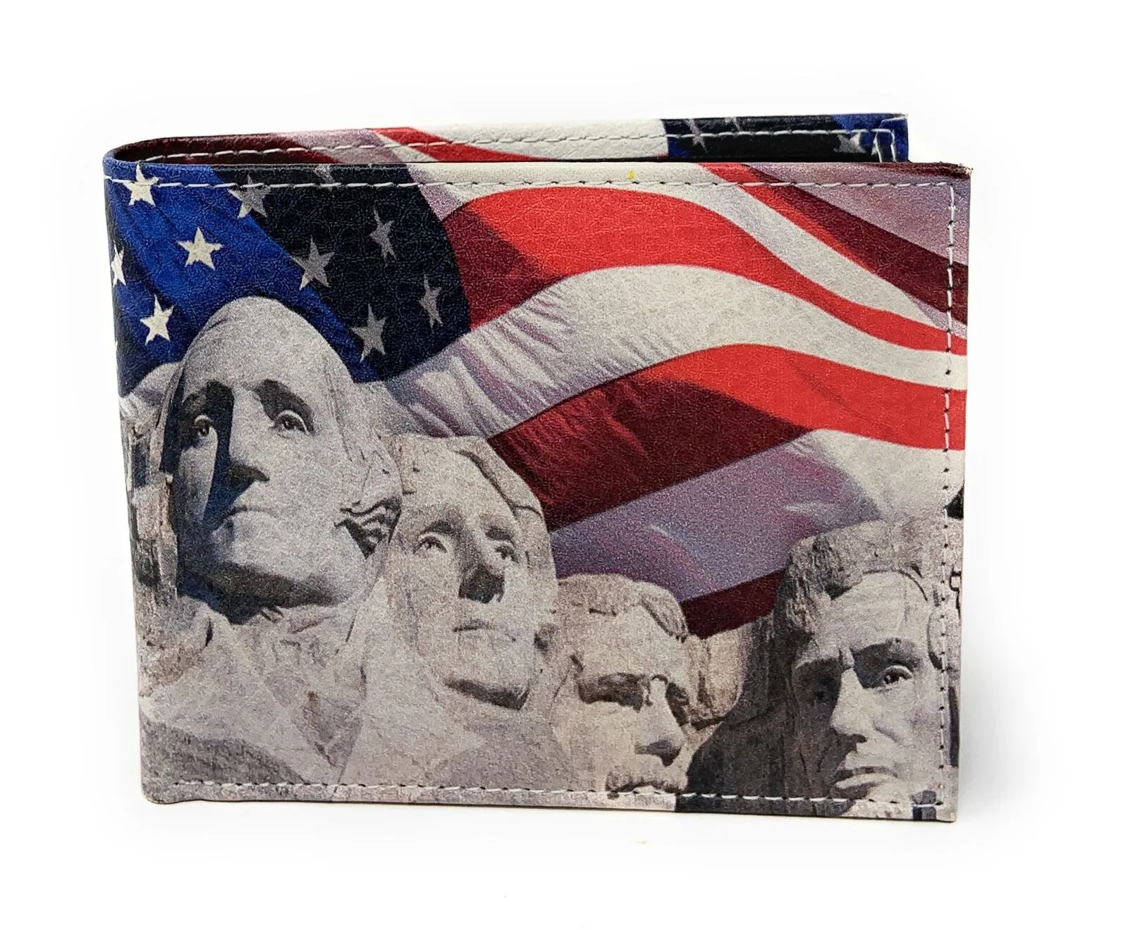 USA Patriotic Bifold Wallets In Gift Box Mens Womens Youth