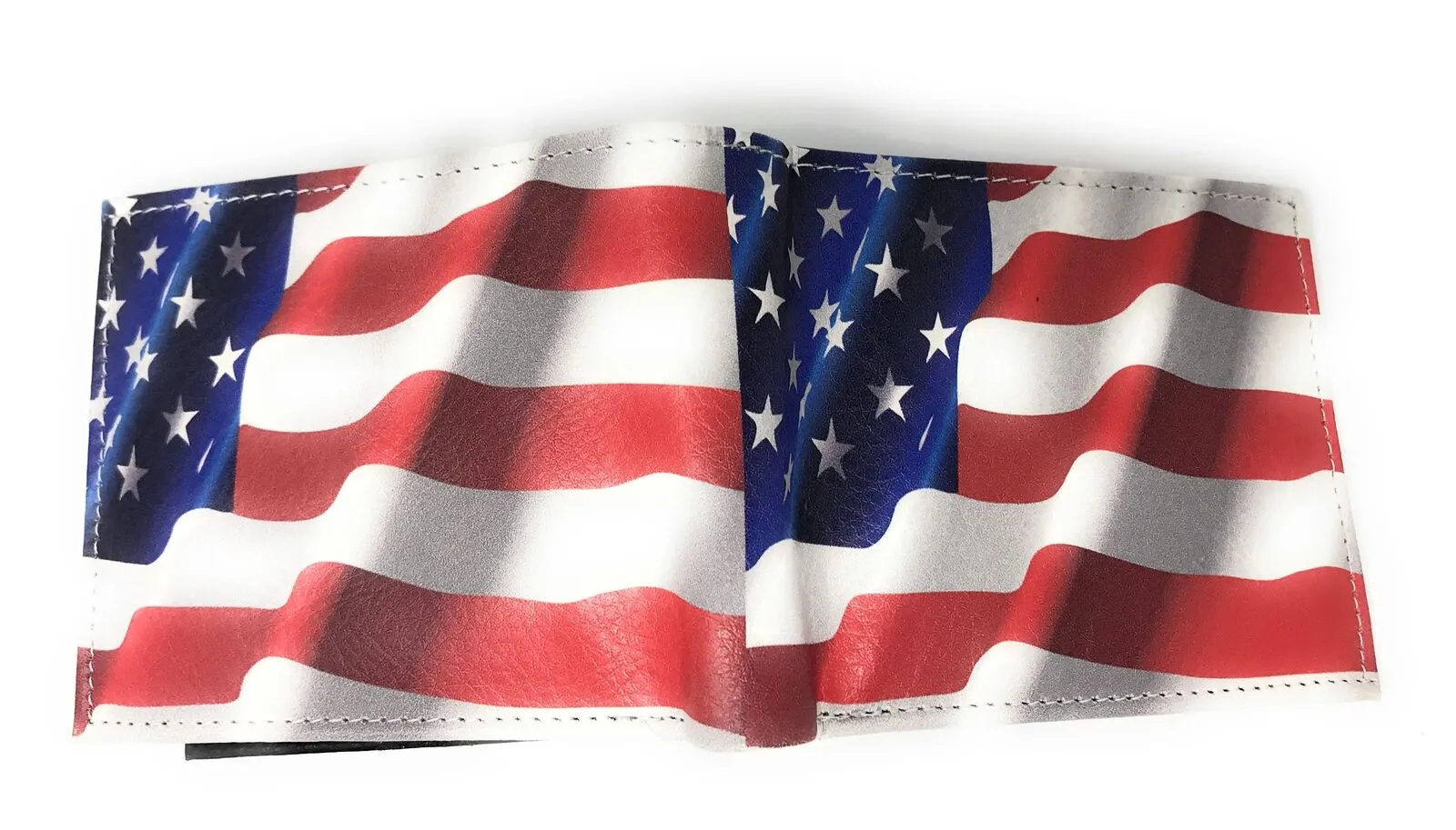 USA Patriotic Bifold Wallets In Gift Box Mens Womens Youth