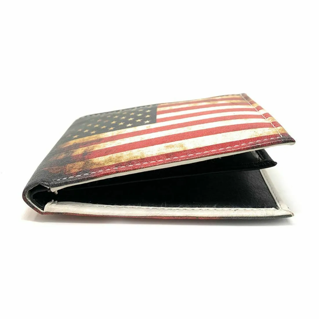 USA Patriotic Bifold Wallets In Gift Box Mens Womens Youth