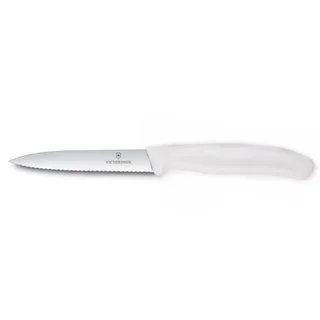 Victorinox White Serrated Pointed Knife 4" 1pc