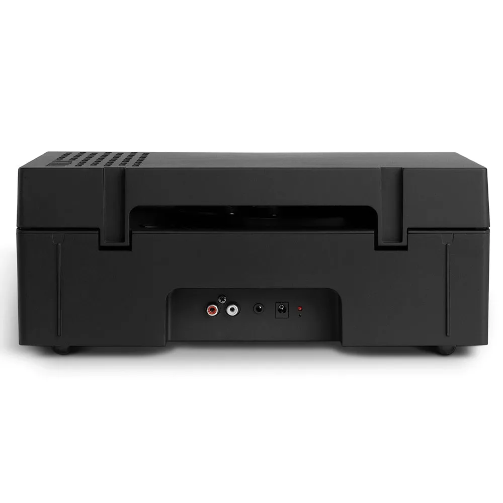 Victrola Revolution Go Turntable - Black   Bundled Majority D40 Bluetooth Speakers