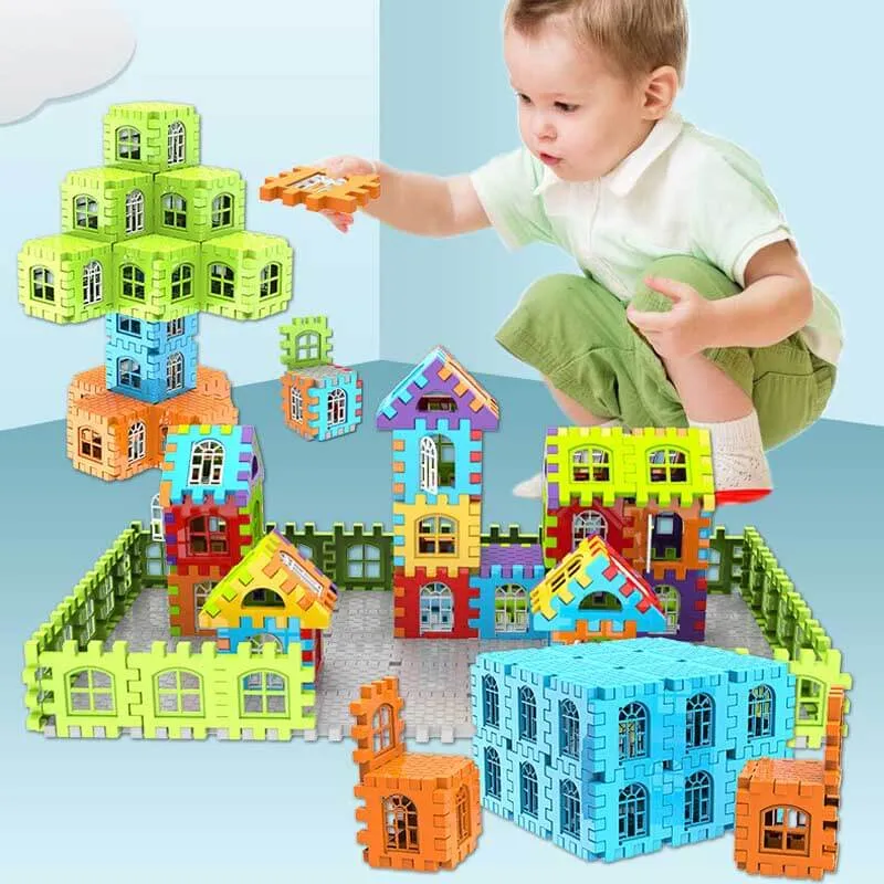 Waffle Interlocking Building Blocks