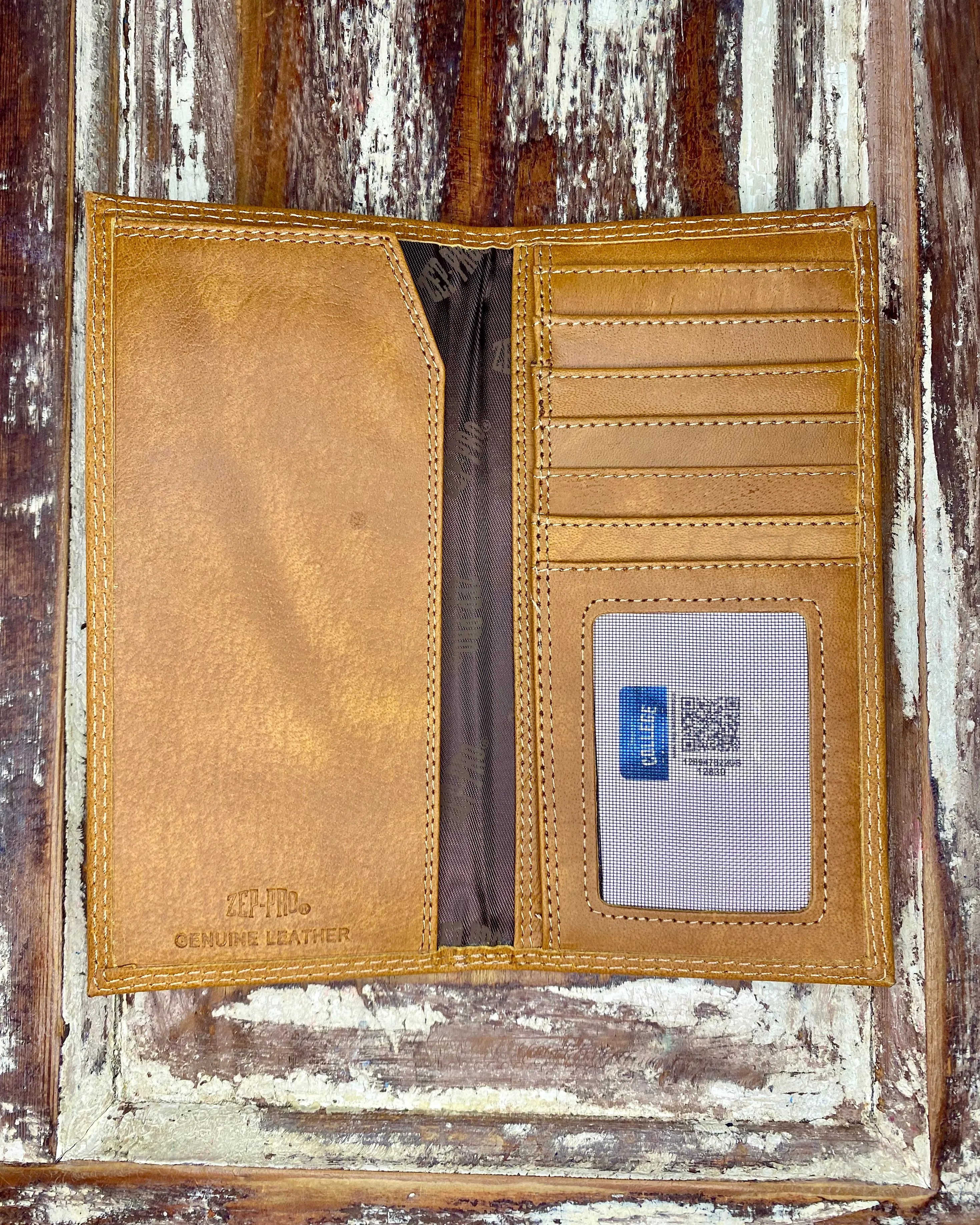 Zep-Pro Long Bifold Wallet w/GA Logo