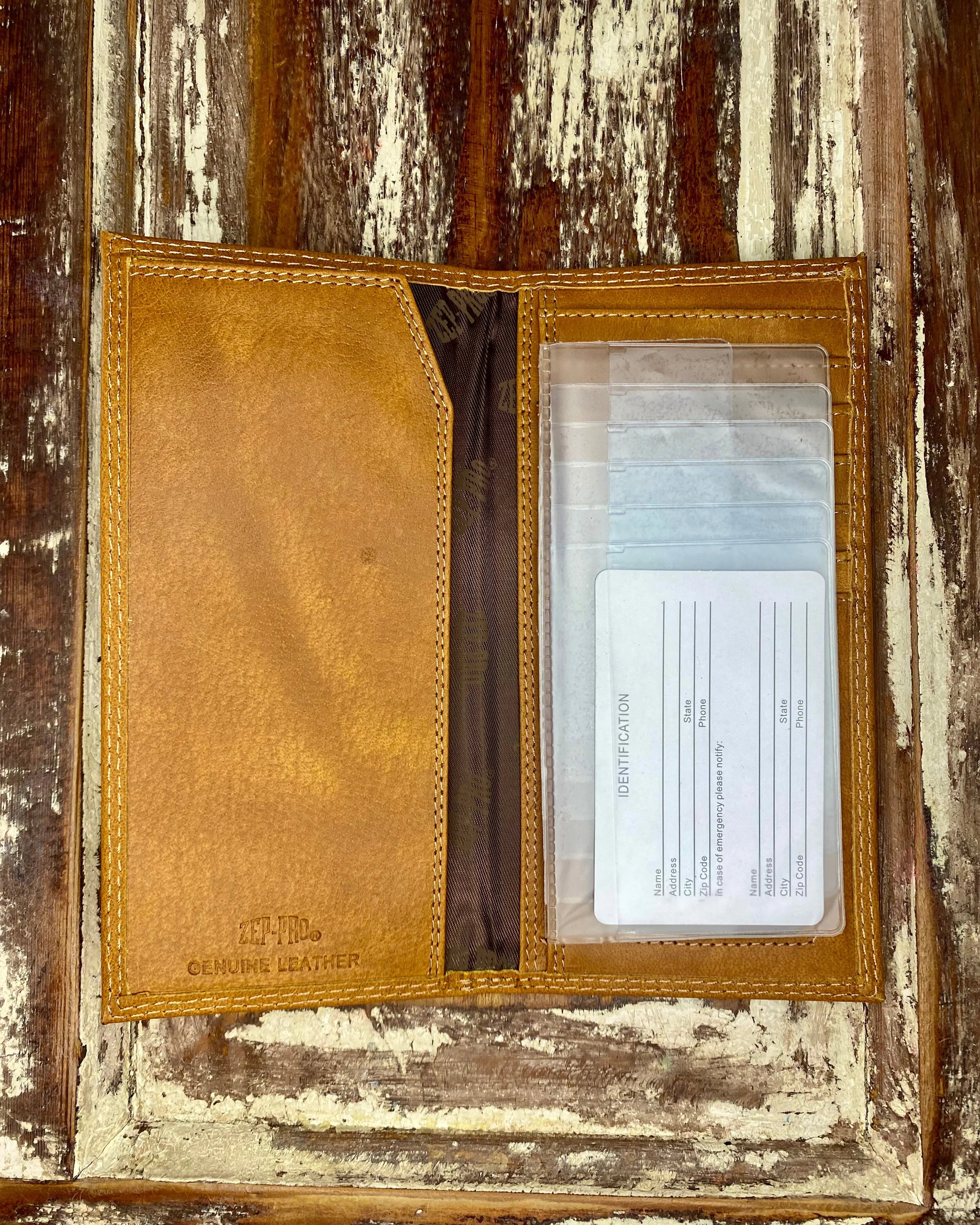 Zep-Pro Long Bifold Wallet w/GA Logo